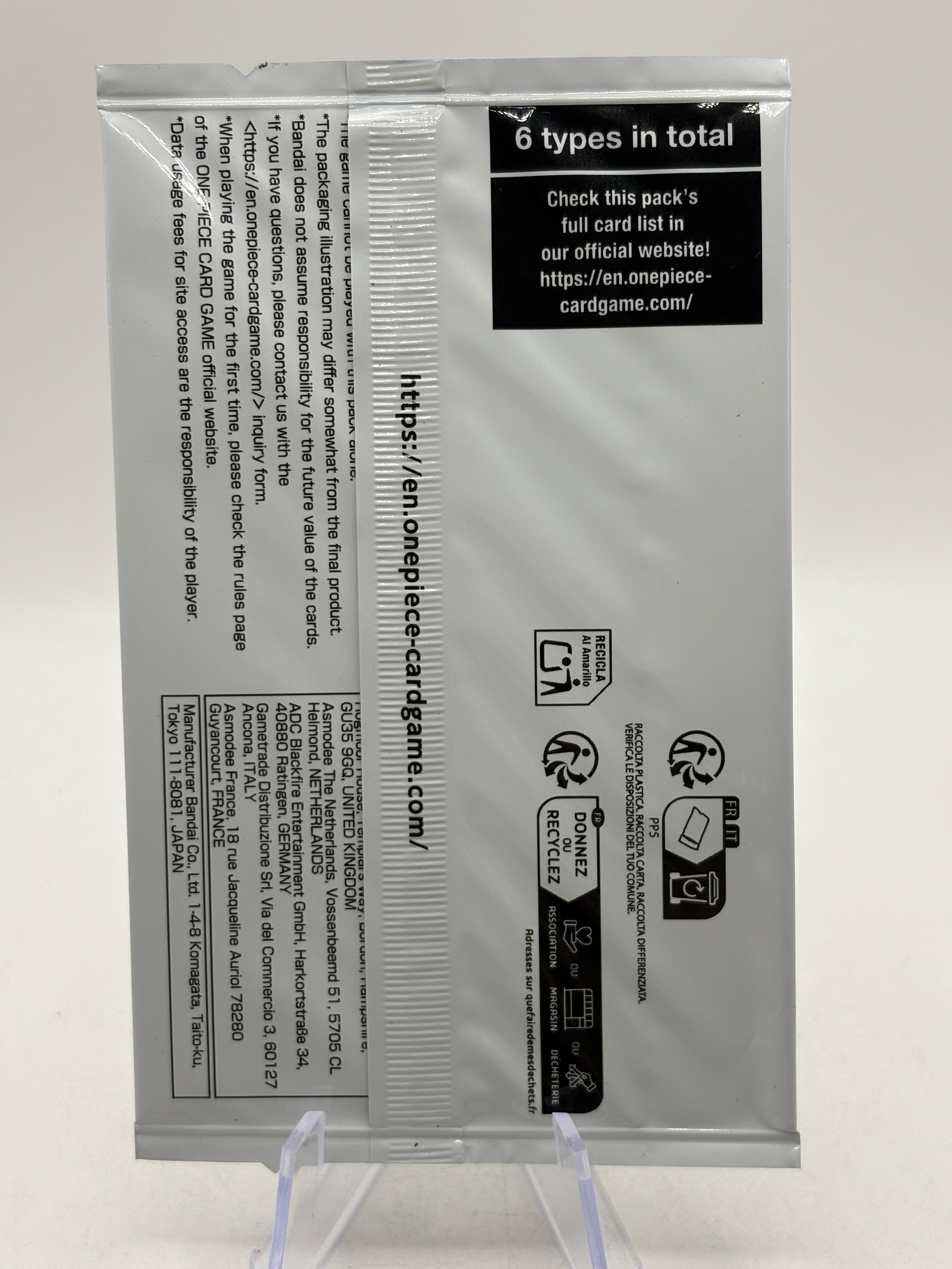 One Piece TCG - The Azure Sea’s Seven Dash Pack SEALED